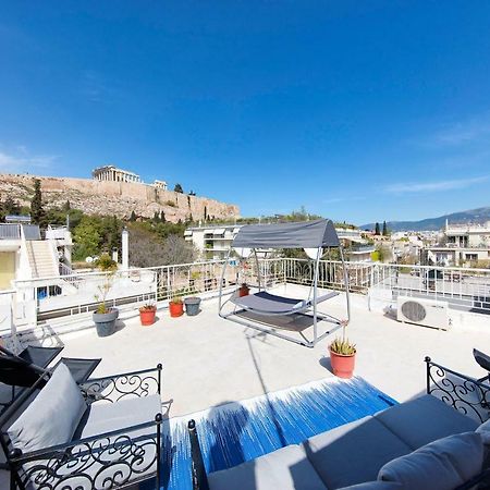 Your Home Under The Acropolis, Roofdeck With View! 雅典 外观 照片